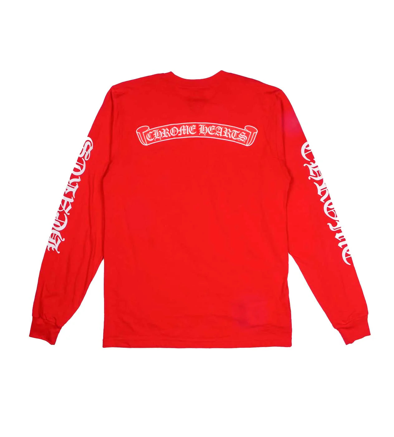 CH Horseshoe Pocket Long Sleeve Red back