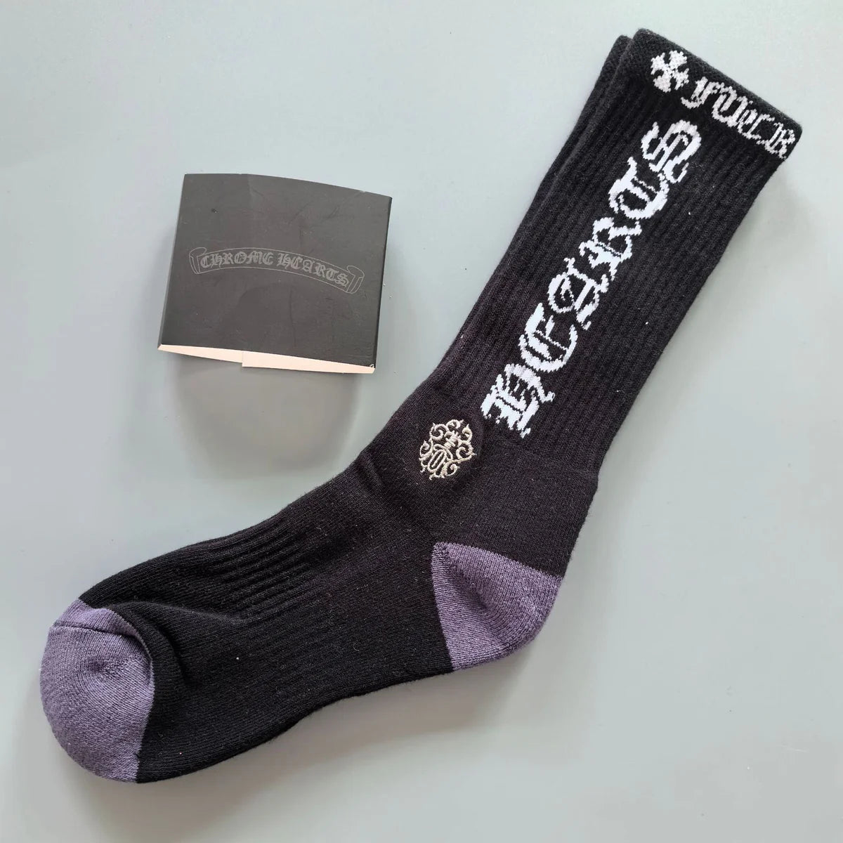 CH Letters Sock Black