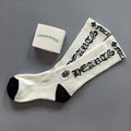 CH Letters Sock White