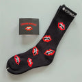 CH Lips Sock Black