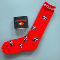 CH Lips Sock Red