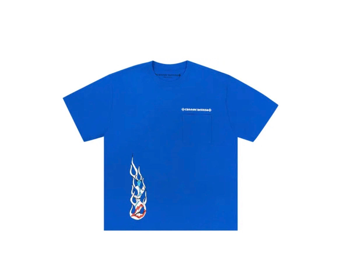 CH Blue Space Tee back