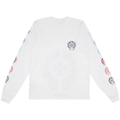 CH Multi-Color Horseshoe Long Sleeve White front
